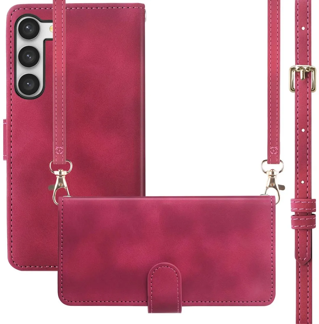 Imoshion Bookcase Hoesje Samsung Galaxy S23 - 3 Pasjes - Rood