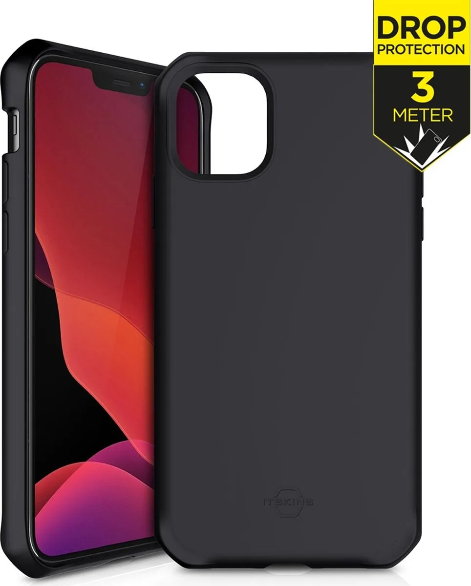 Itskins Spectrum Solid Cover Apple iPhone 12 Mini - Zwart