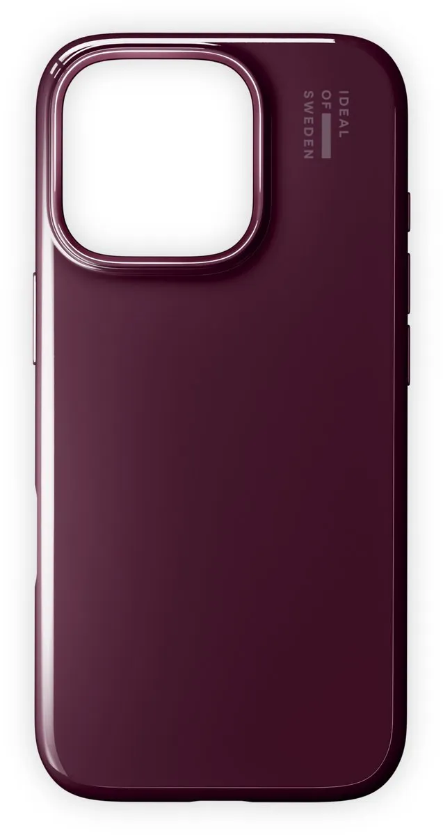 iDeal of Sweden Slim Case MagSafe iPhone 16 Pro Max - Glossy Cherry