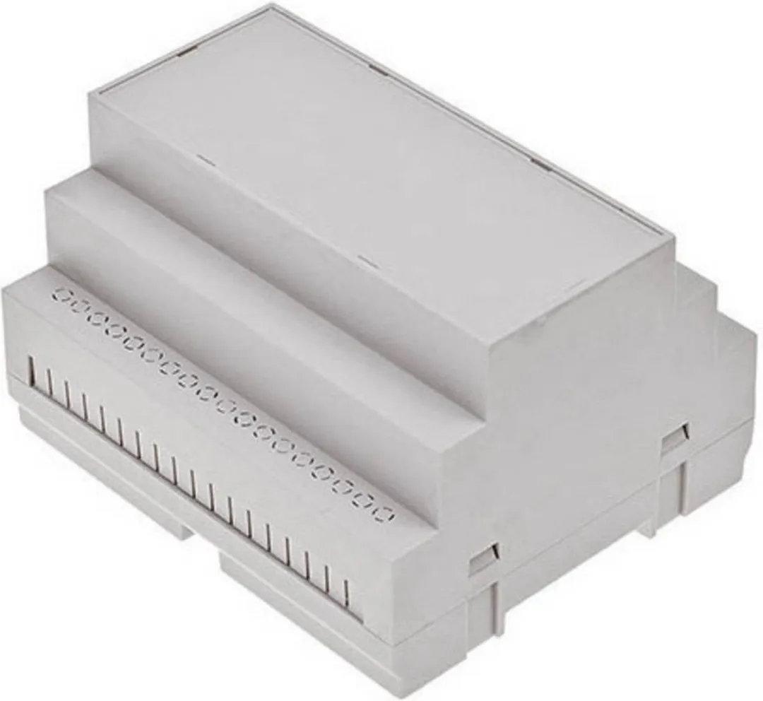 Tru Components TC-7910828 DIN-rail-behuizing - Grijs