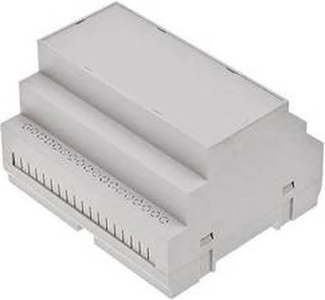 Tru Components TC-7910828 DIN-rail-behuizing - Grijs