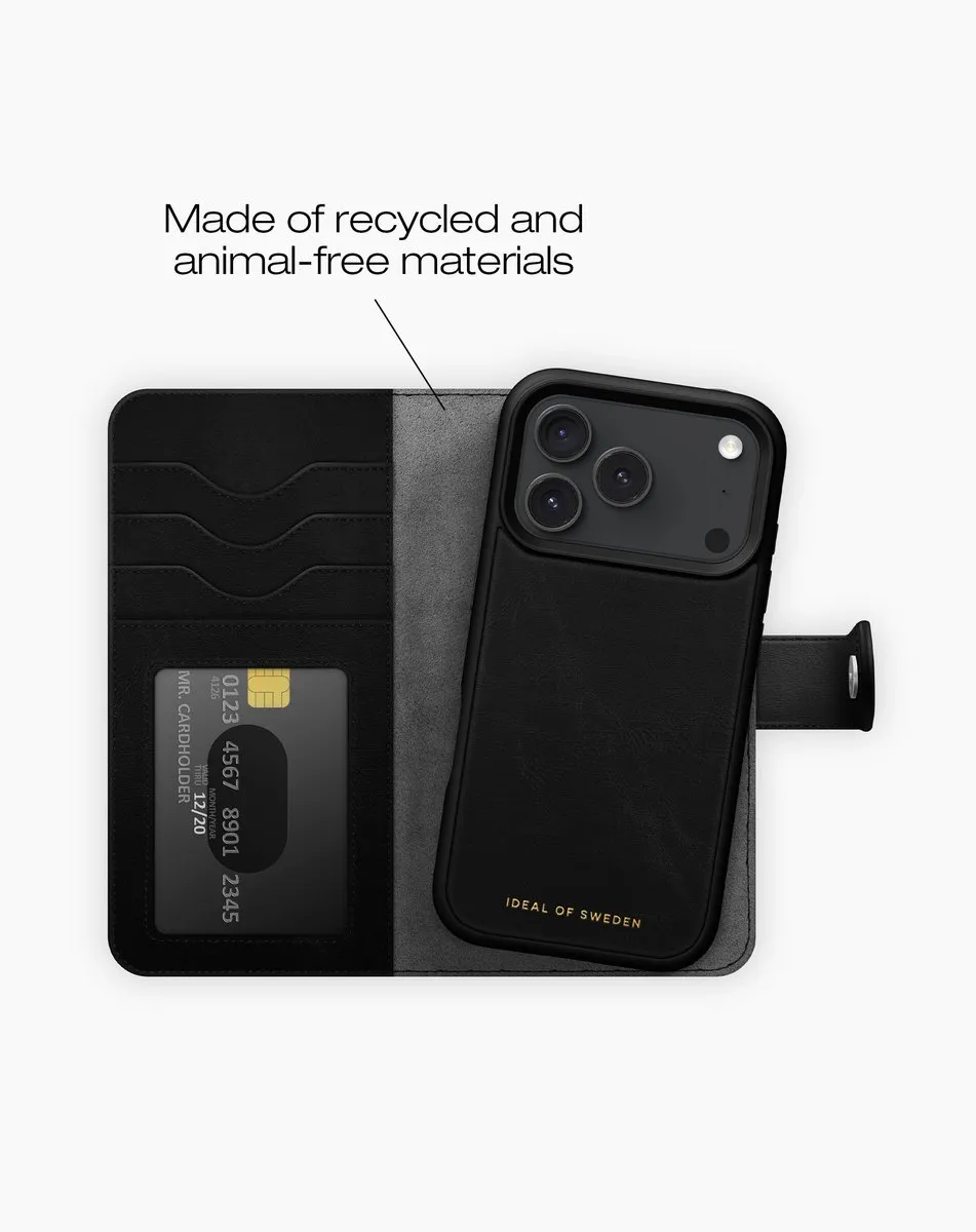 iDeal of Sweden Magnet Wallet+ iPhone 17 Pro Max - Zwart