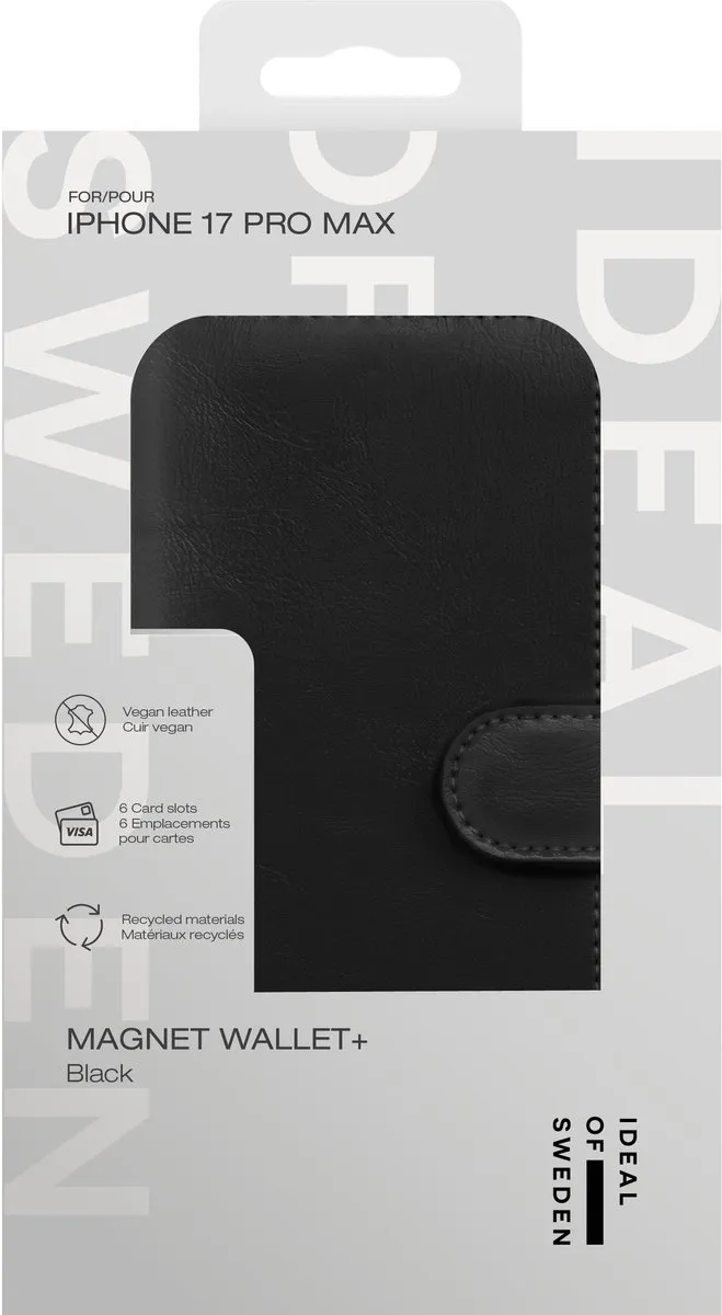 iDeal of Sweden Magnet Wallet+ iPhone 17 Pro Max
