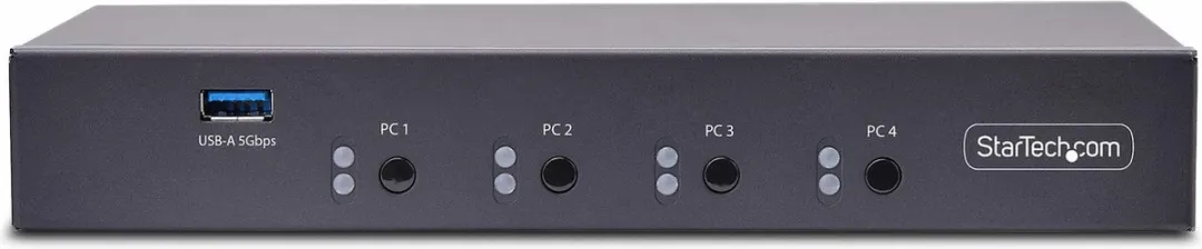 Startech P4A20132-KM-Switch USB KVM-switch 4 poorten - Zwart