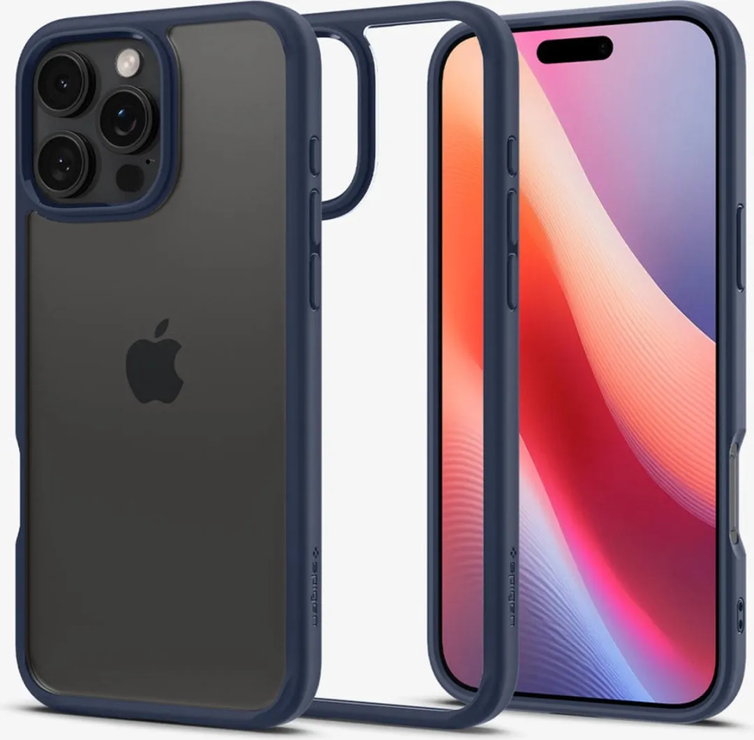 Spigen Ultra Hybrid Hoesje iPhone 16 Pro Max - Blauw