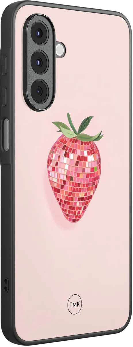 Casevibes Hoesje Samsung Galaxy A17 Disco Aardbei - Roze