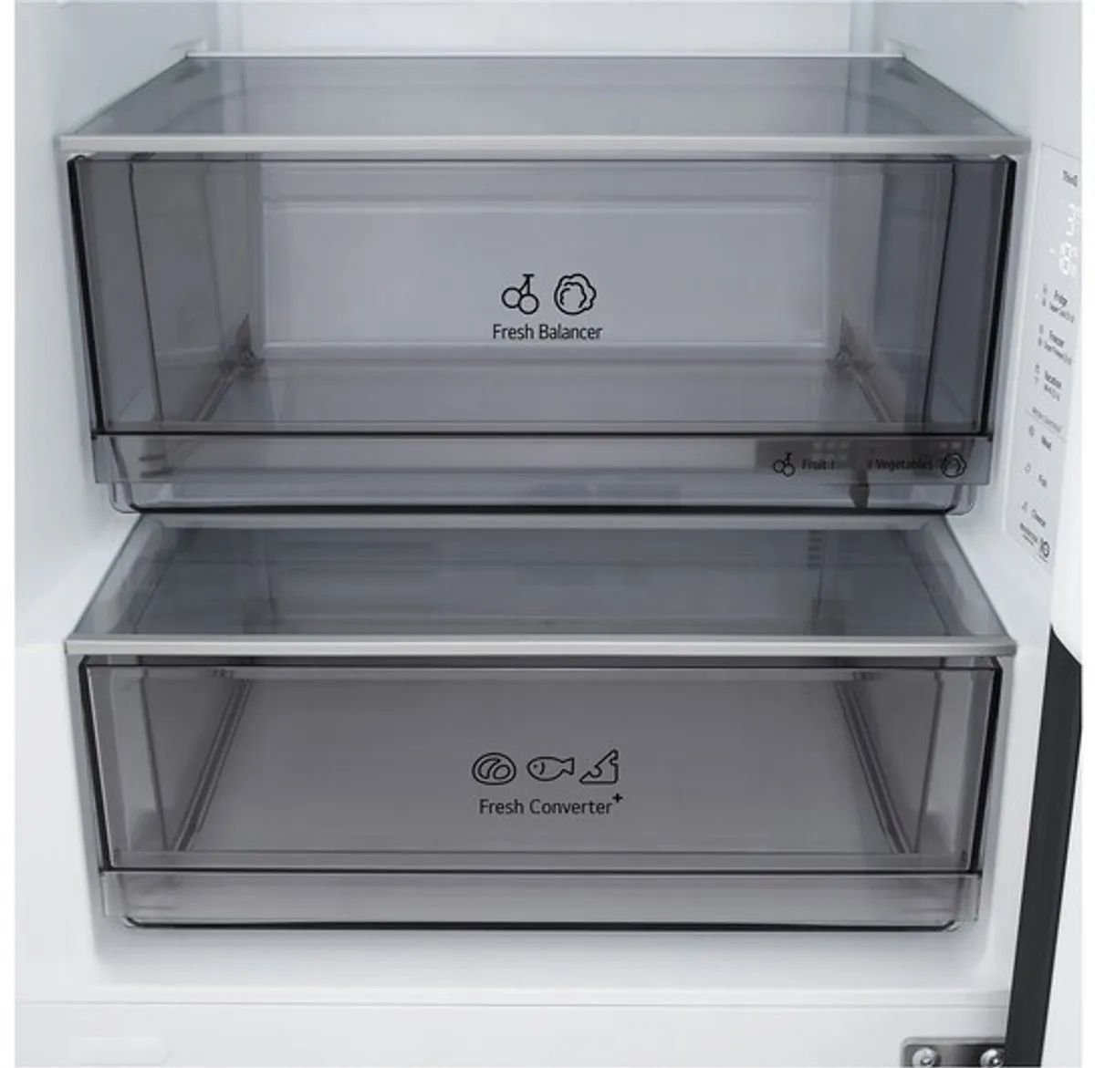 LG GBBS322BEV Koelvriescombinatie 465L - Zwart - afbeelding 6 van 6