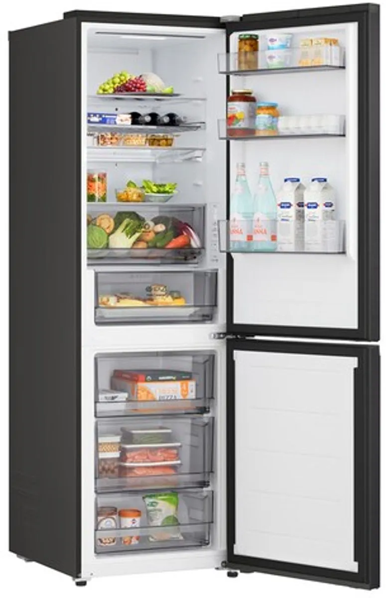 LG GBBS322BEV Koelvriescombinatie 465L - Zwart