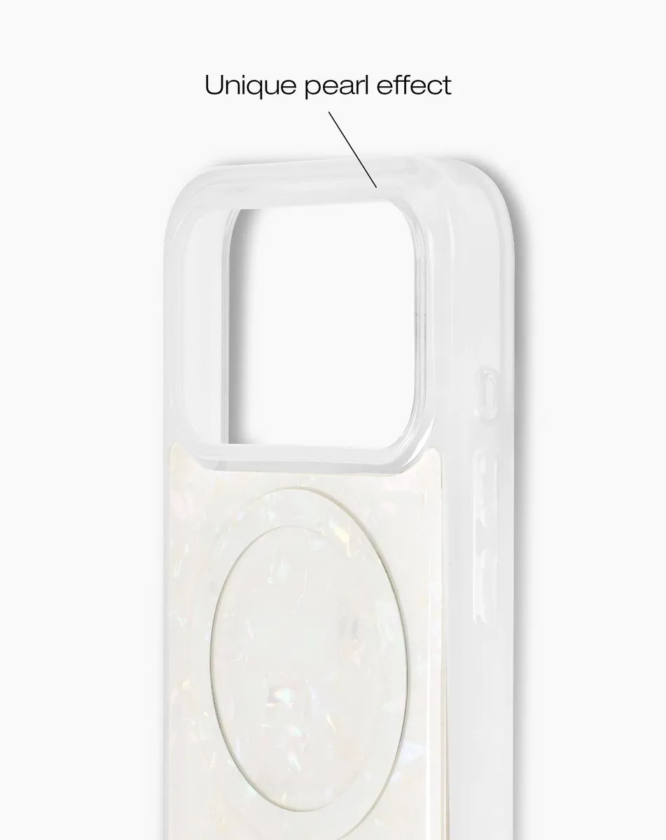 iDeal of Sweden Pearlised Case MagSafe iPhone 17 Pro Max - IDPLCMS-I2567P-10 - Wit - afbeelding 5 van 6