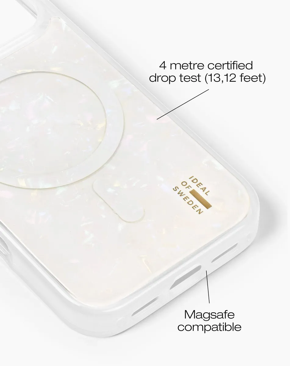 iDeal of Sweden Pearlised Case MagSafe iPhone 17 Pro Max - IDPLCMS-I2567P-10 - Wit - afbeelding 4 van 6