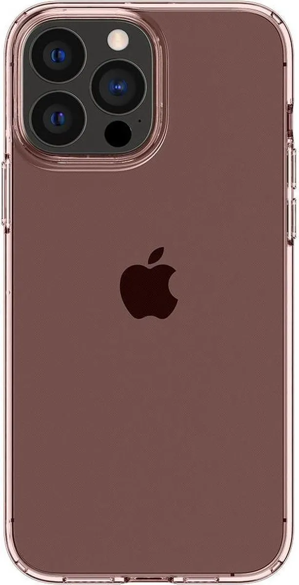 Spigen Crystal Flex Hoesje iPhone 13 Pro Max - Roze Transparant