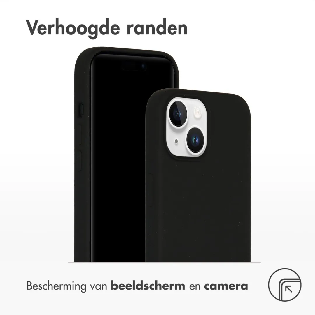 Accezz iPhone 15 MagSafe Hoesje - Zwart