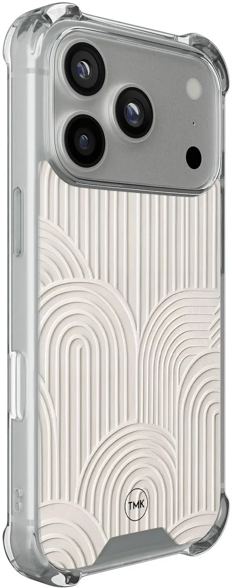 Casevibes iPhone 17 Pro Shockproof Hoesje A/i17P/S/012 - Beige