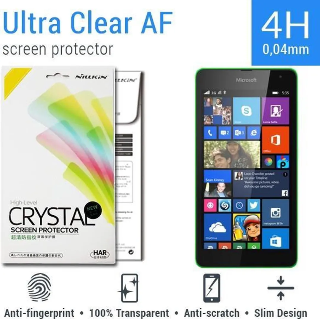 Nillkin AF Ultra Clear Schermbeschermer Microsoft Lumia 535