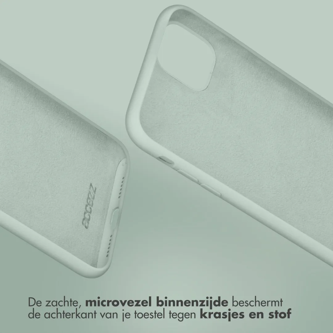 Accezz Hoesje iPhone 15 Plus Sky Blue