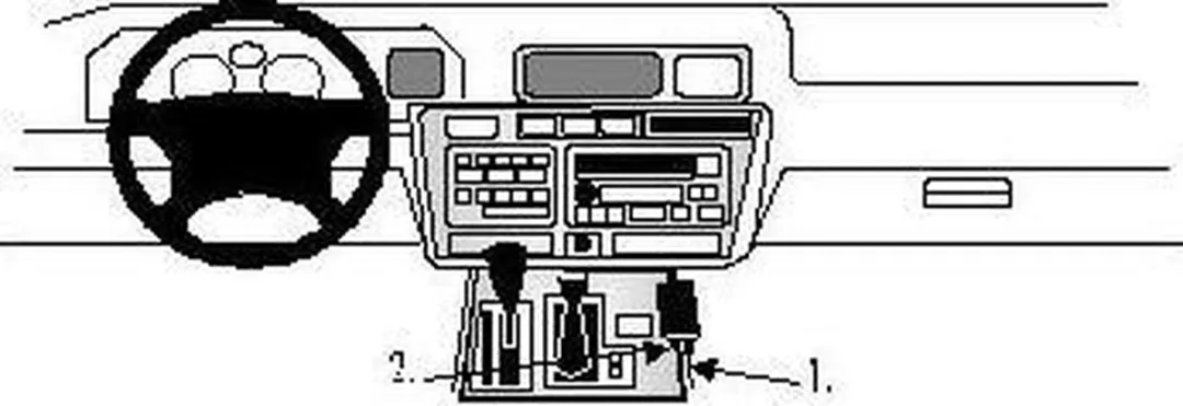 Brodit Proclip Console Mount 832462