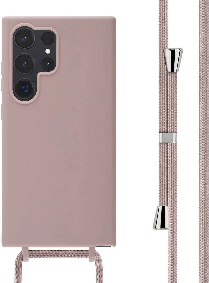 Imoshion Hoesje Samsung Galaxy S24 Ultra - Siliconen - Sand Pink