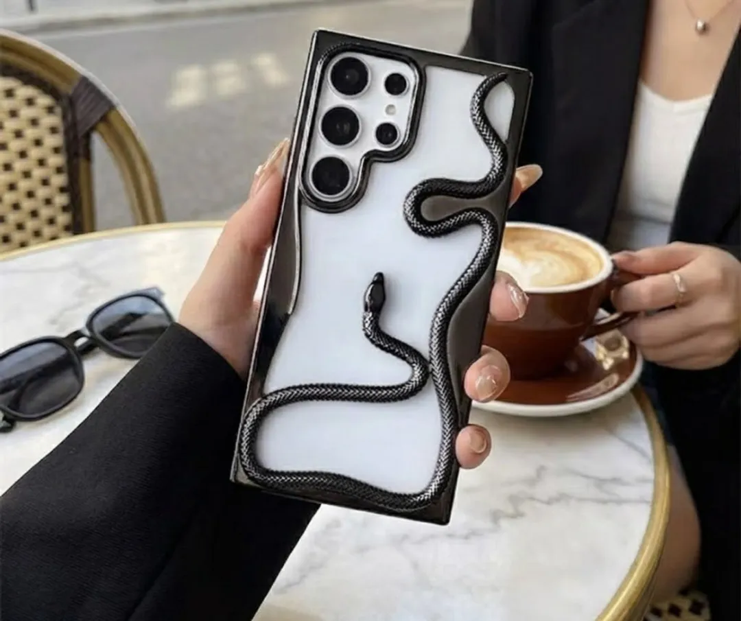 NUVEX Slang Design Hoesje Samsung Galaxy S25 Ultra - Zwart