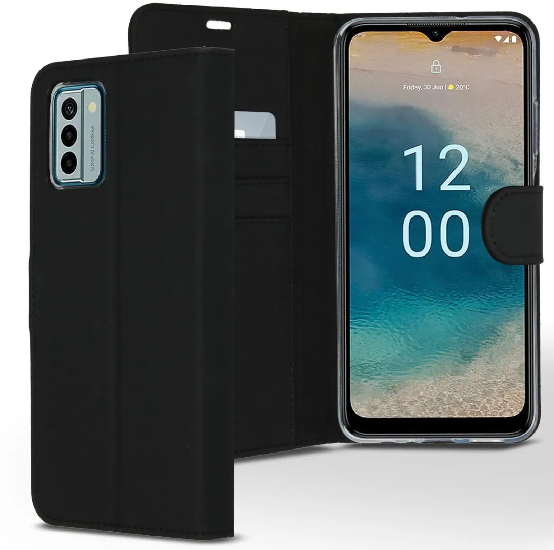 Accezz Hoesje Nokia G22 Wallet Softcase - Zwart