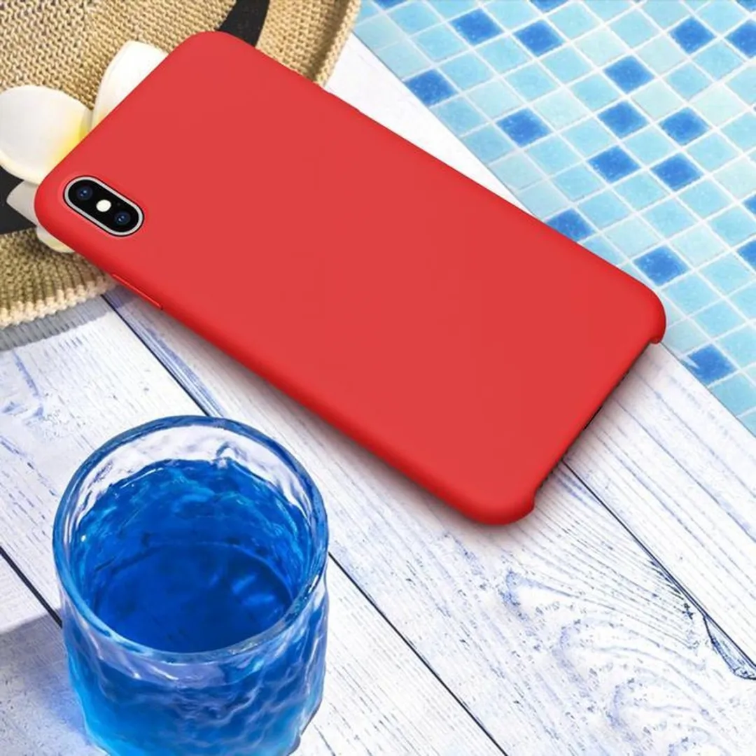 Nillkin Flex Silicone HardCase iPhone X/XS - Rood