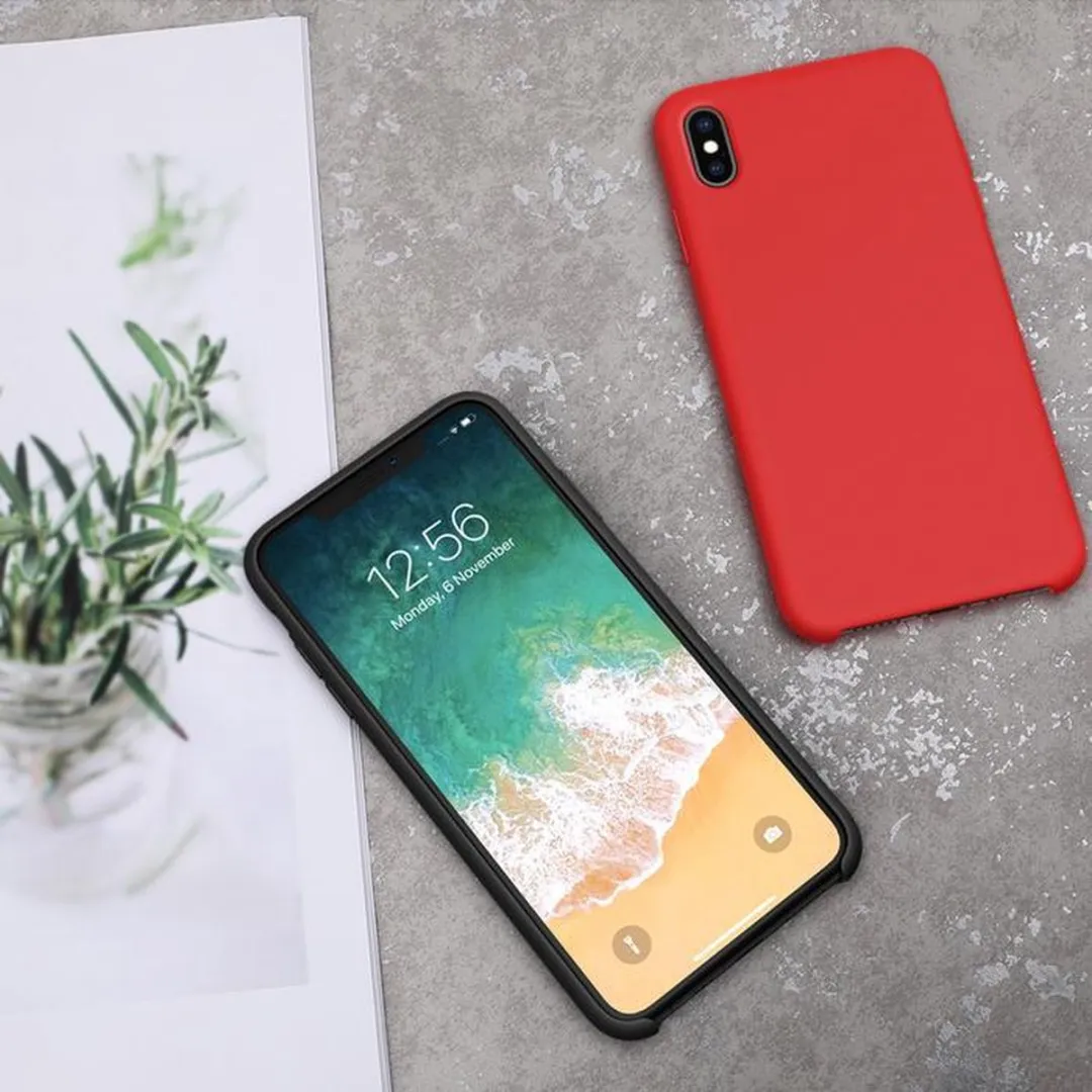 Nillkin Flex Silicone HardCase iPhone X/XS - Rood