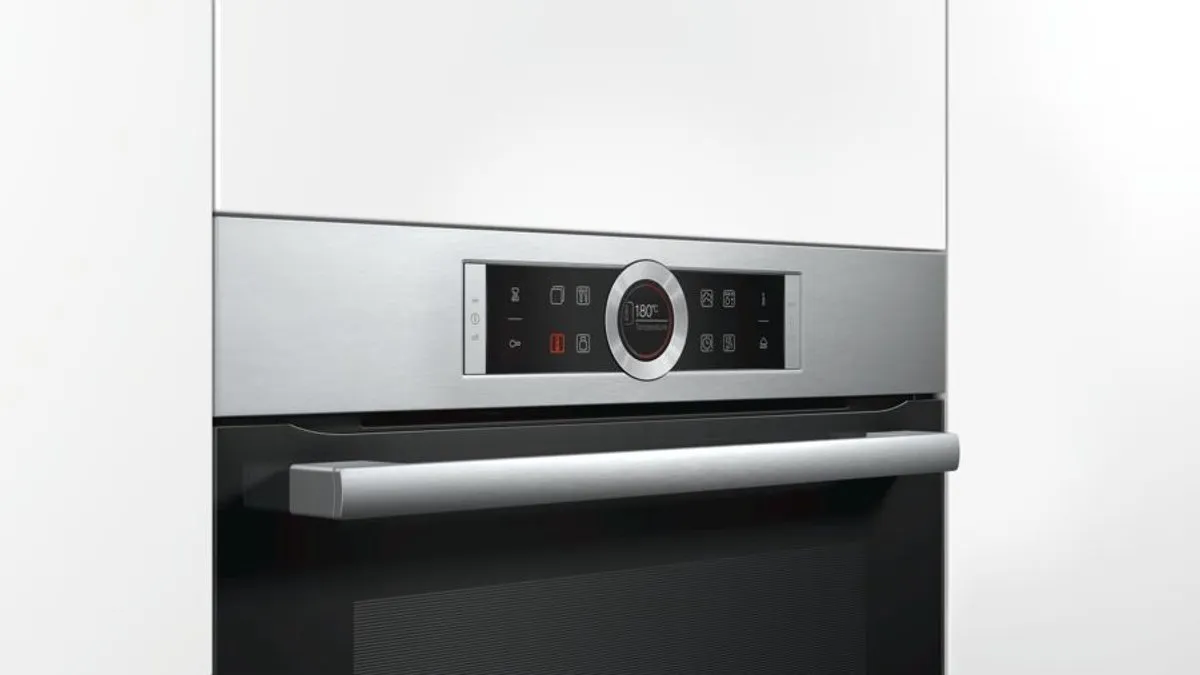 Bosch HRG6753S2 Inbouwoven 71L - 3600W - Zwart/Roestvrijstaal