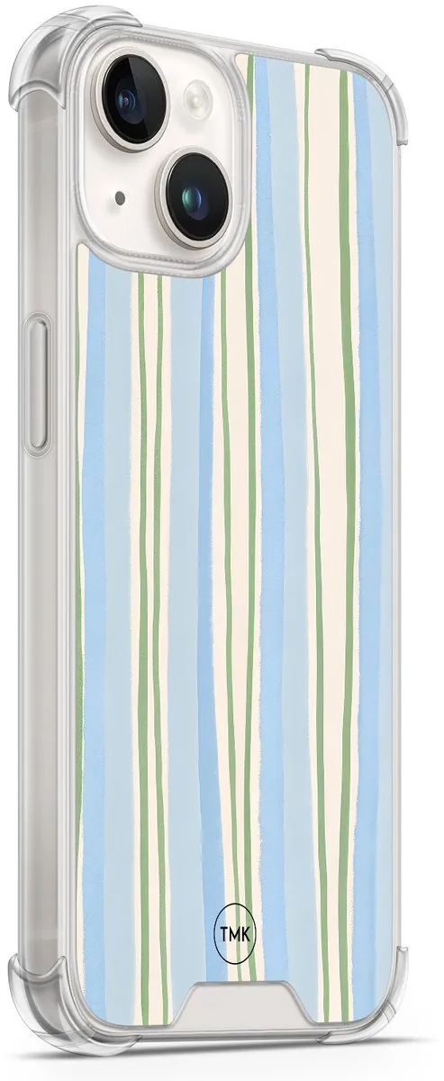 Casevibes iPhone 14 Shockproof Hoesje A/i14/S/029 - Blauw