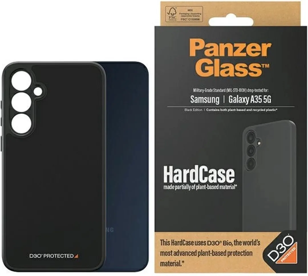 PanzerGlass Samsung Galaxy A35 5G HardCase 0472 - Zwart - afbeelding 3 van 6