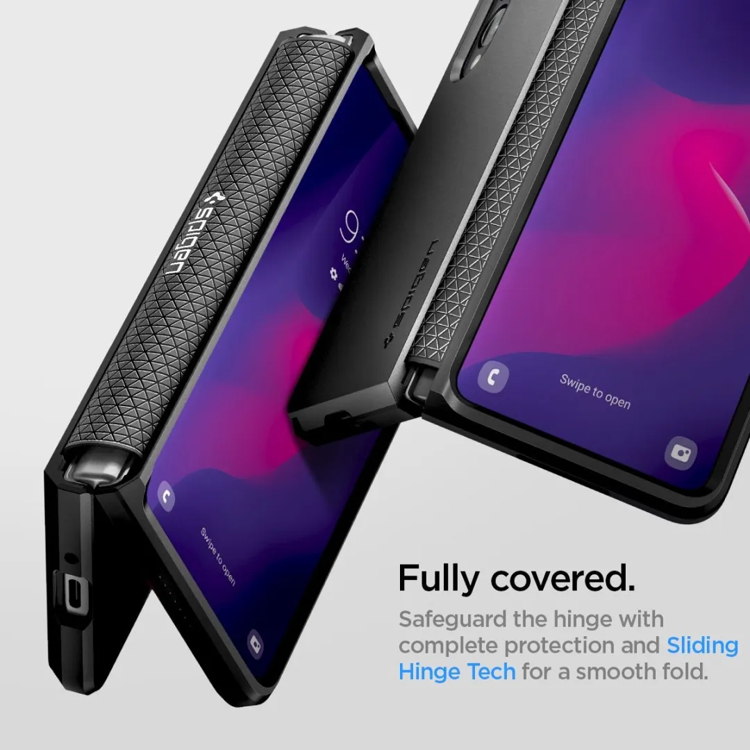 Spigen Tough Armor ACS05105 Hoesje - Samsung Galaxy Z Fold 4 - Zwart