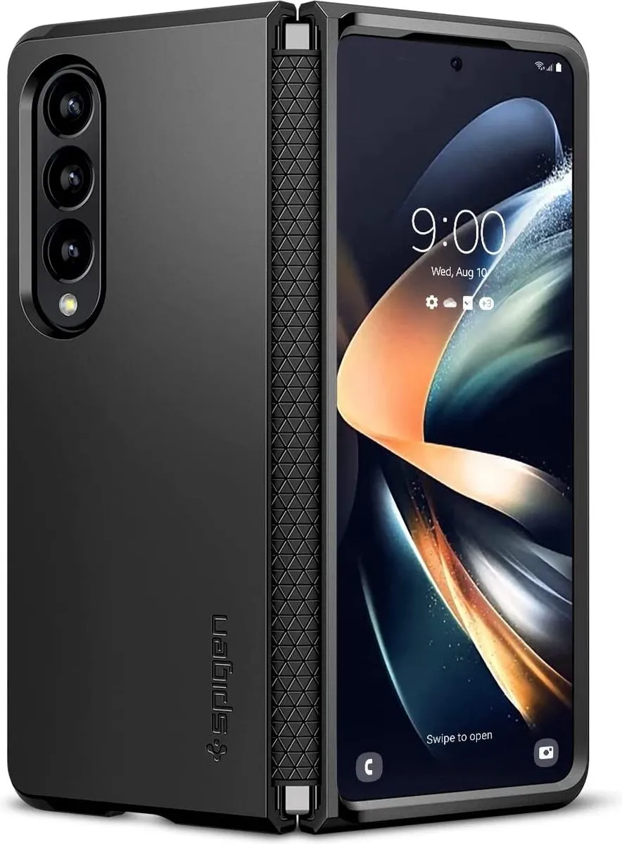 Spigen Tough Armor ACS05105 Hoesje - Samsung Galaxy Z Fold 4 - Zwart