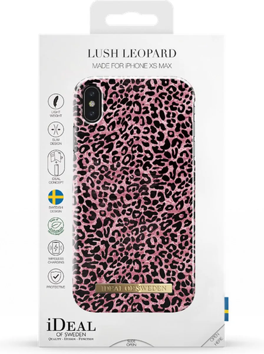 iDeal of Sweden Fashion Case Lush Leopard iPhone Xs Max - IDFCSS19-IXSM-118