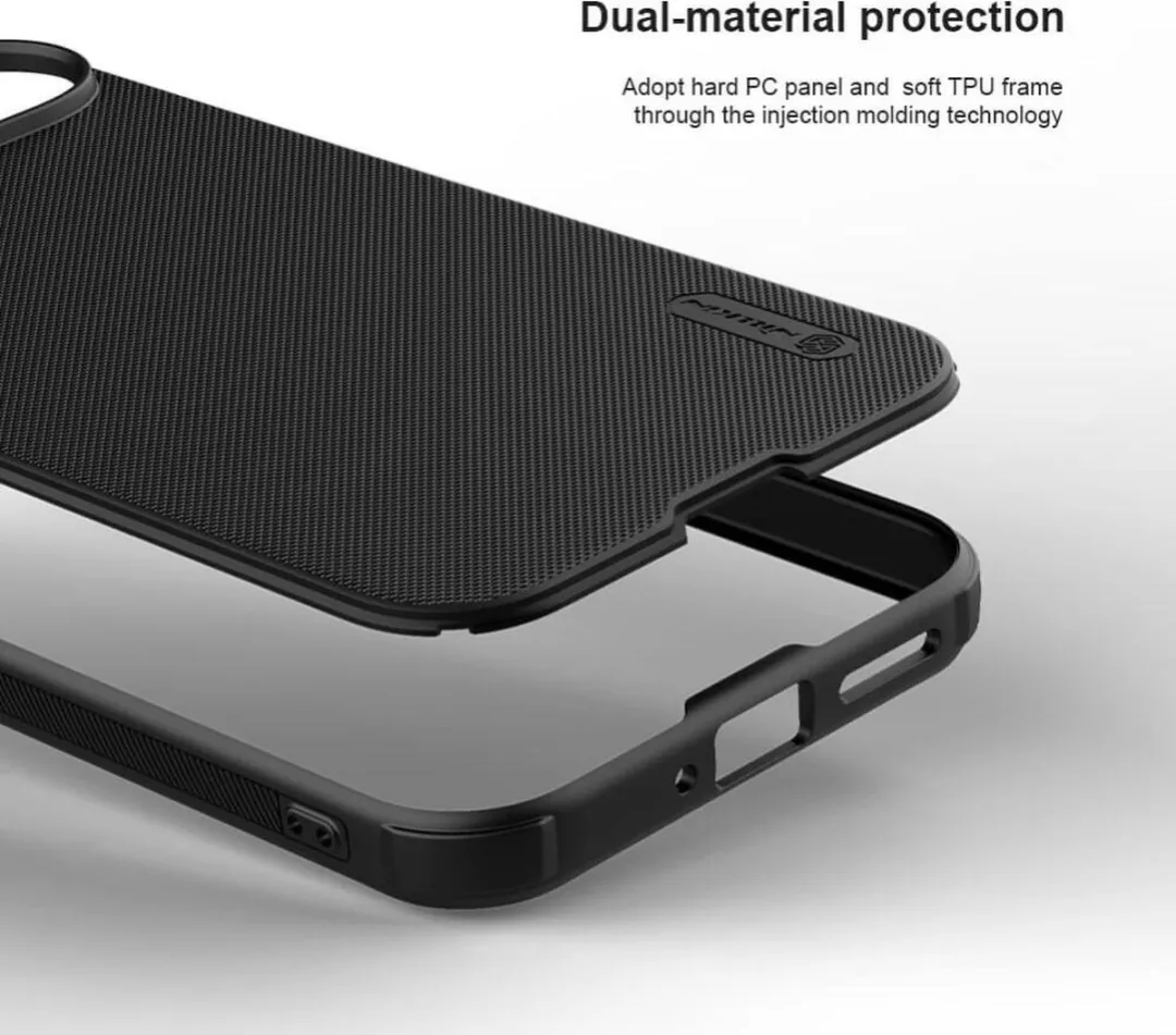 Nillkin Frosted Shield Hoesje Pixel 9/9 Pro - MagSafe - Zwart