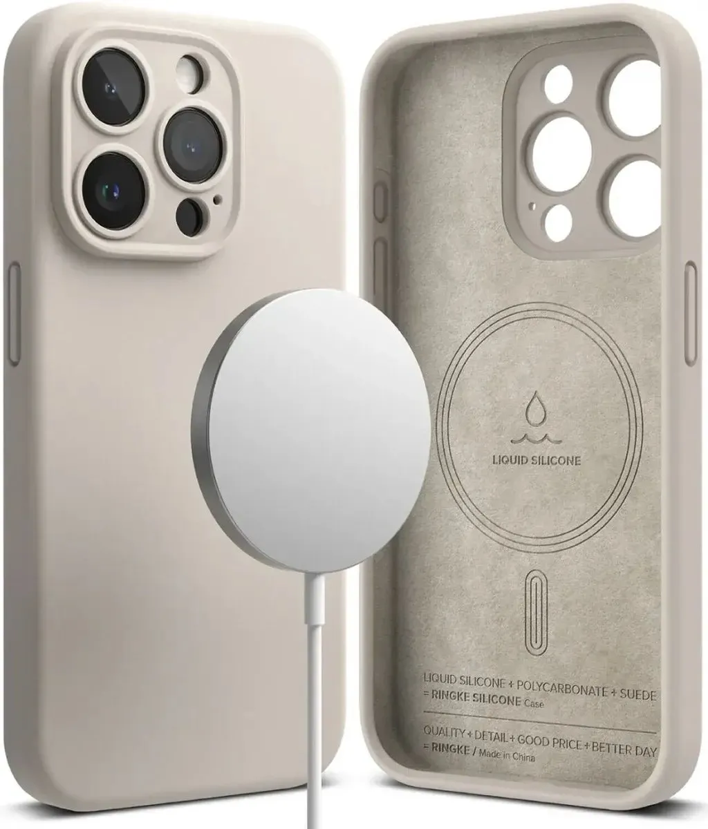 Ringke Silicone Hoesje iPhone 15 Pro Max