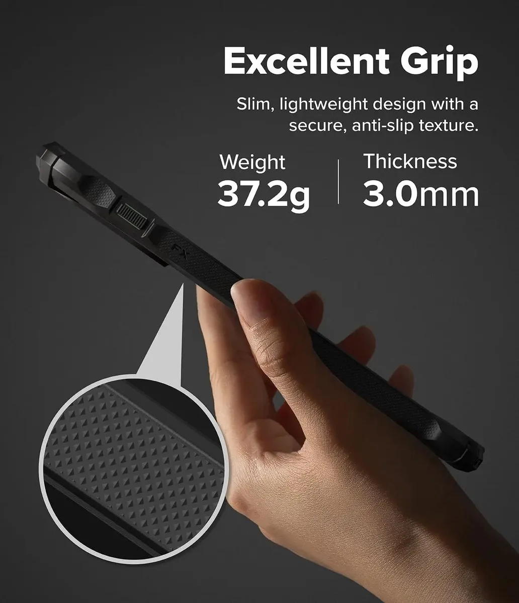 Ringke Fusion X Hoesje OnePlus 15R - Militaire Standaard - Zwart