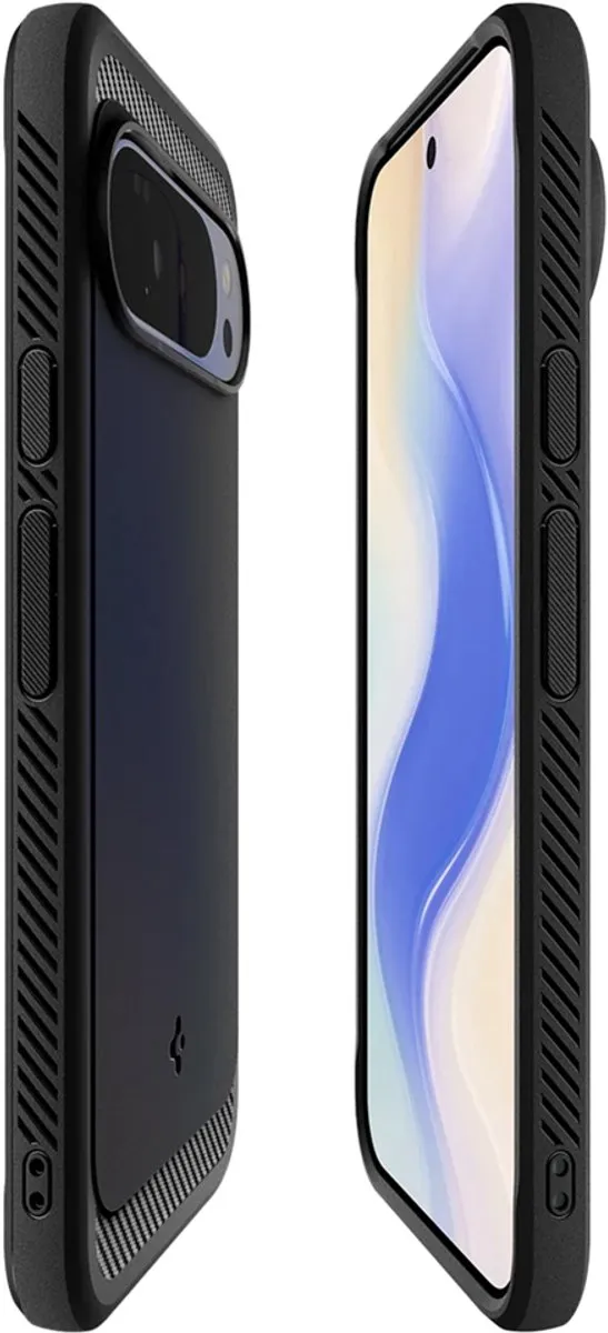 Spigen Rugged Armor MagSafe Hoesje - Google Pixel 10/10 Pro - Zwart