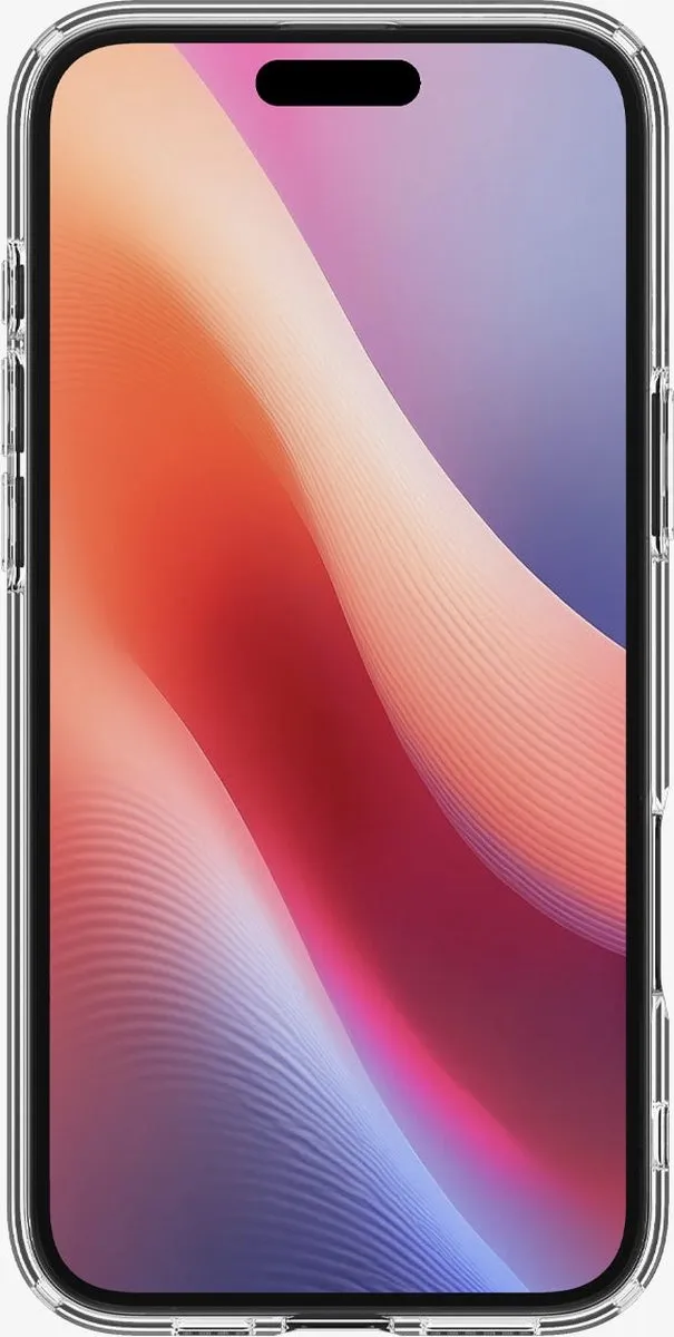Spigen Ultra Hybrid ACS08070 iPhone 16 Plus Hoes - Transparant