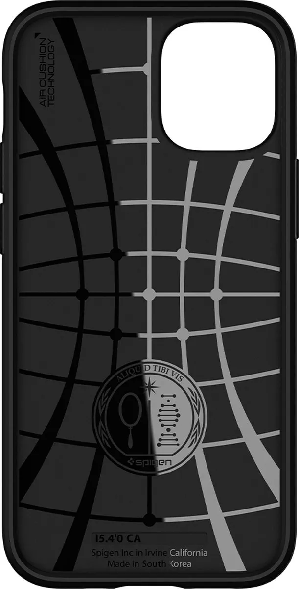 Spigen Core Armor ACS01537 TPU Hoesje - iPhone 12 Mini - Zwart