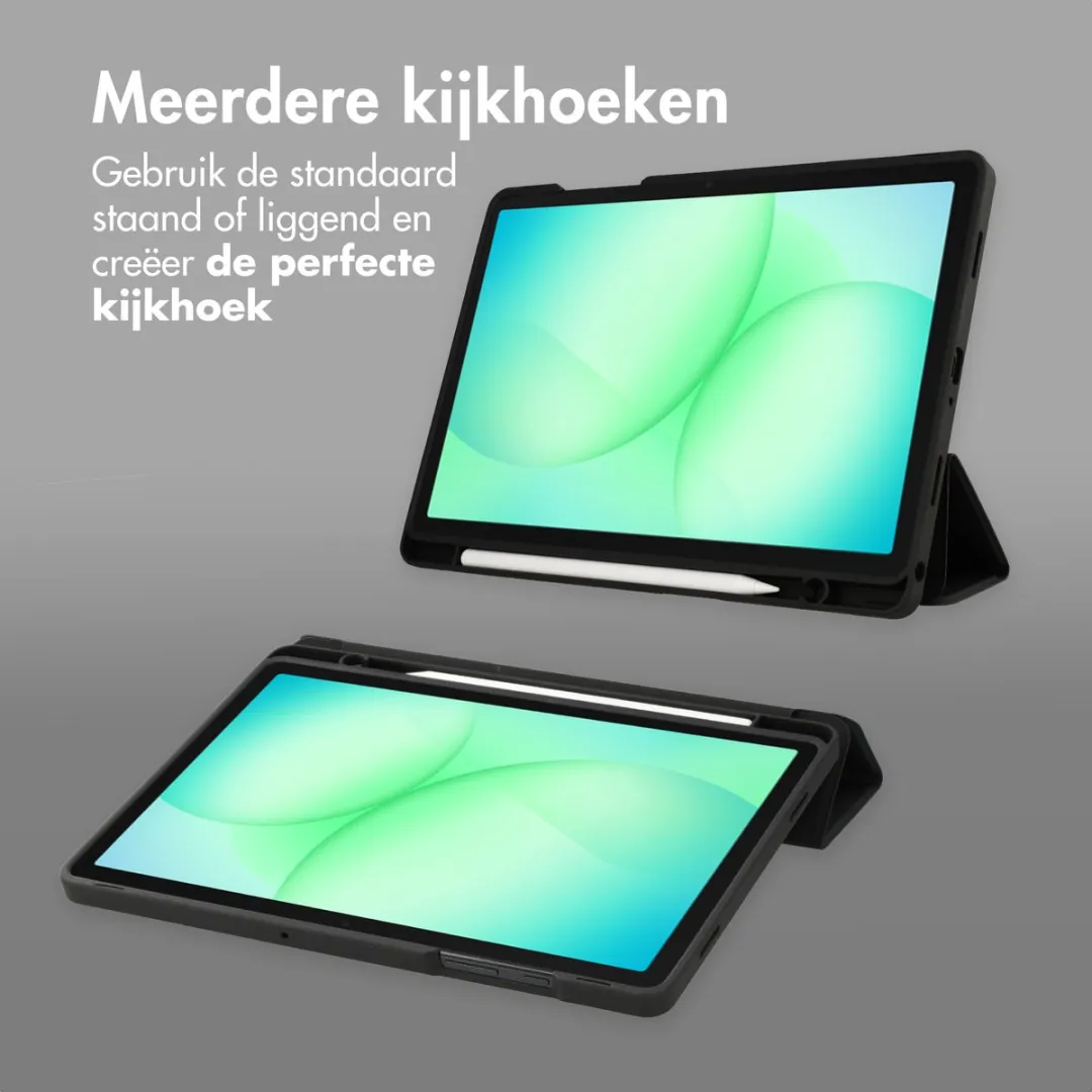 Accezz Tablethoes SH00092726 - Samsung Galaxy Tab A9/A11 Plus - Zwart