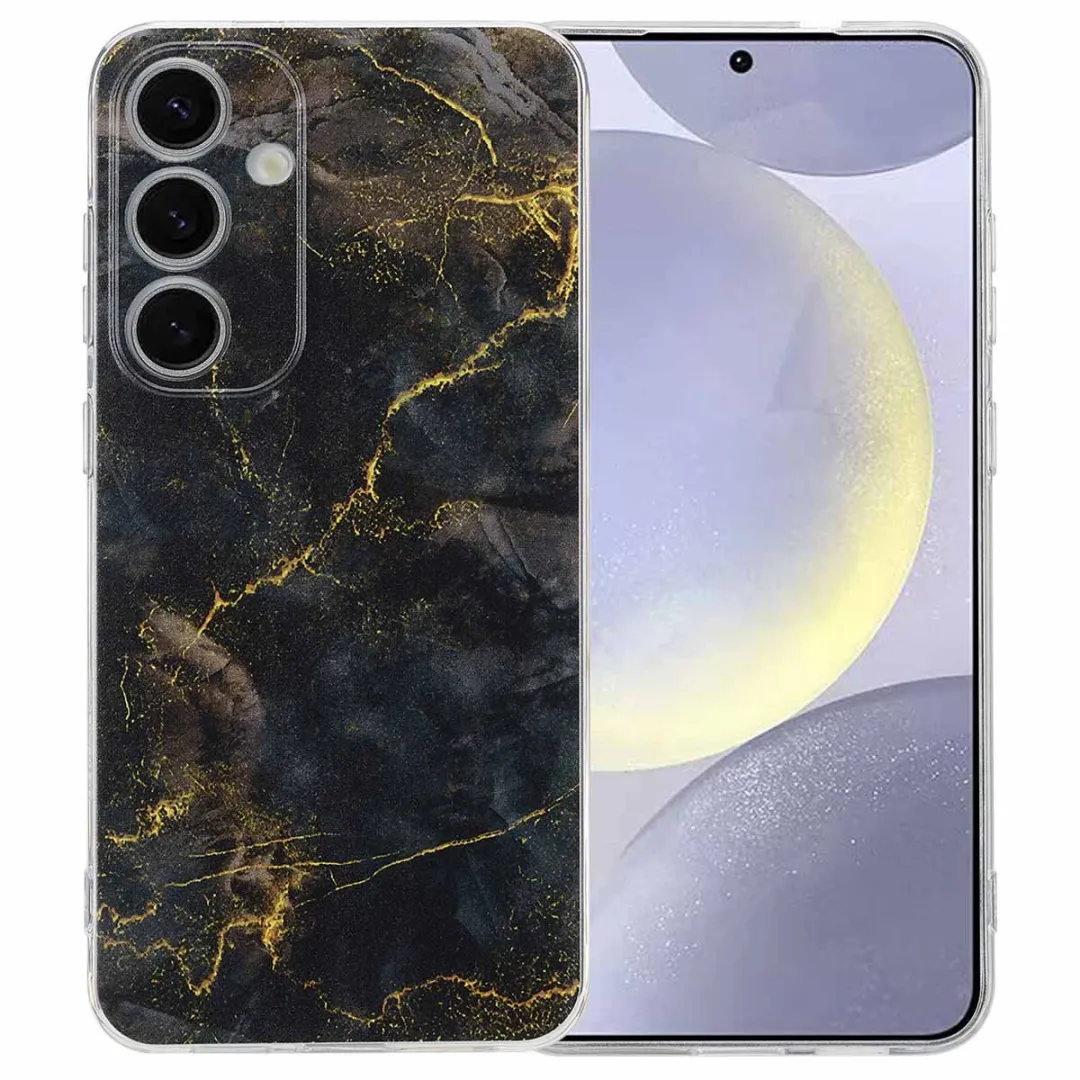 Imoshion Hoesje Samsung Galaxy S25 Plus Black Marble