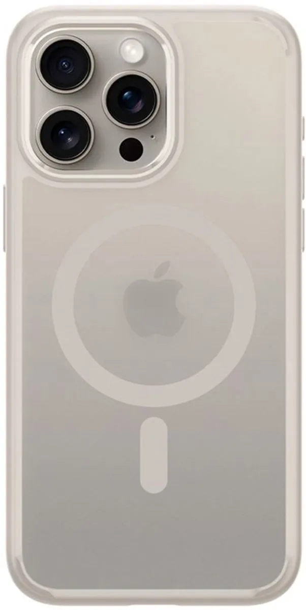 Spigen Ultra Hybrid MagSafe iPhone 15 Pro Max Hoesje - 12159 - Transparant