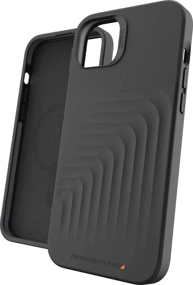 Gear4 Brooklyn MagSafe Hoesje iPhone 14 Plus - Zwart - afbeelding 6 van 6