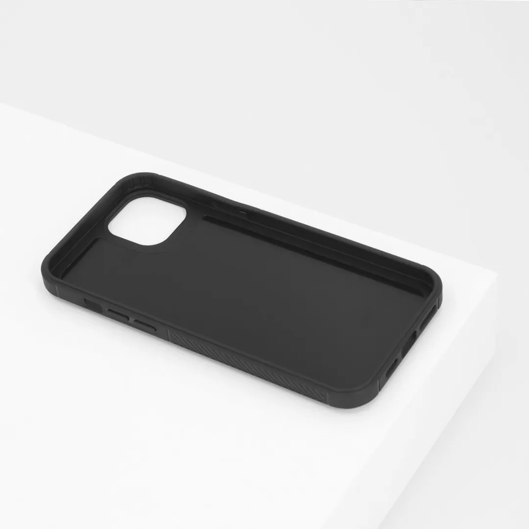 BMAX Carbon Hoesje iPhone 14 Plus - Zwart