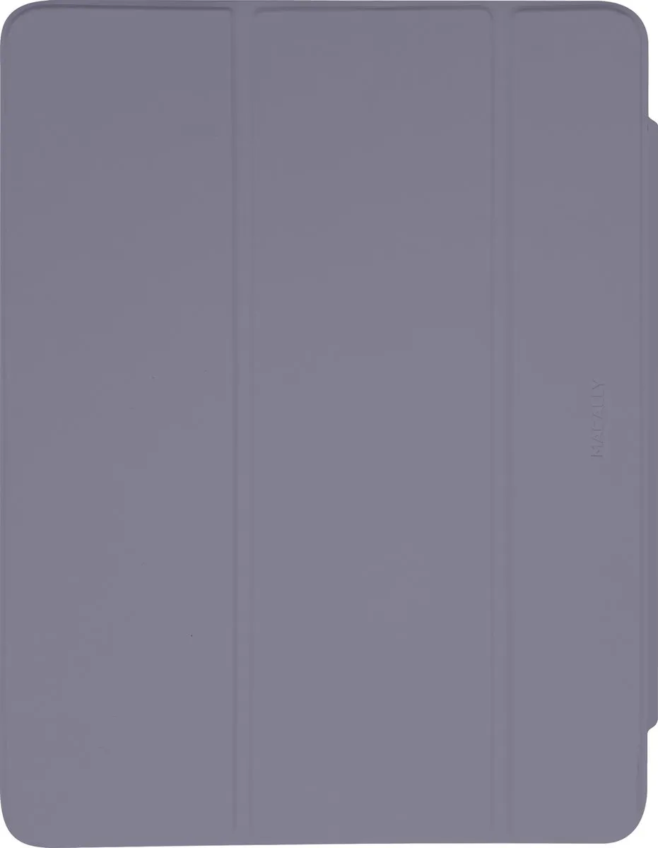 Macally BSTANDA6L-PU beschermhoes met standaard-functie voor 13-inch iPad Air (M4/2026, M3/2025, M2/2024) - Compatibel met Apple Pencil - Paars