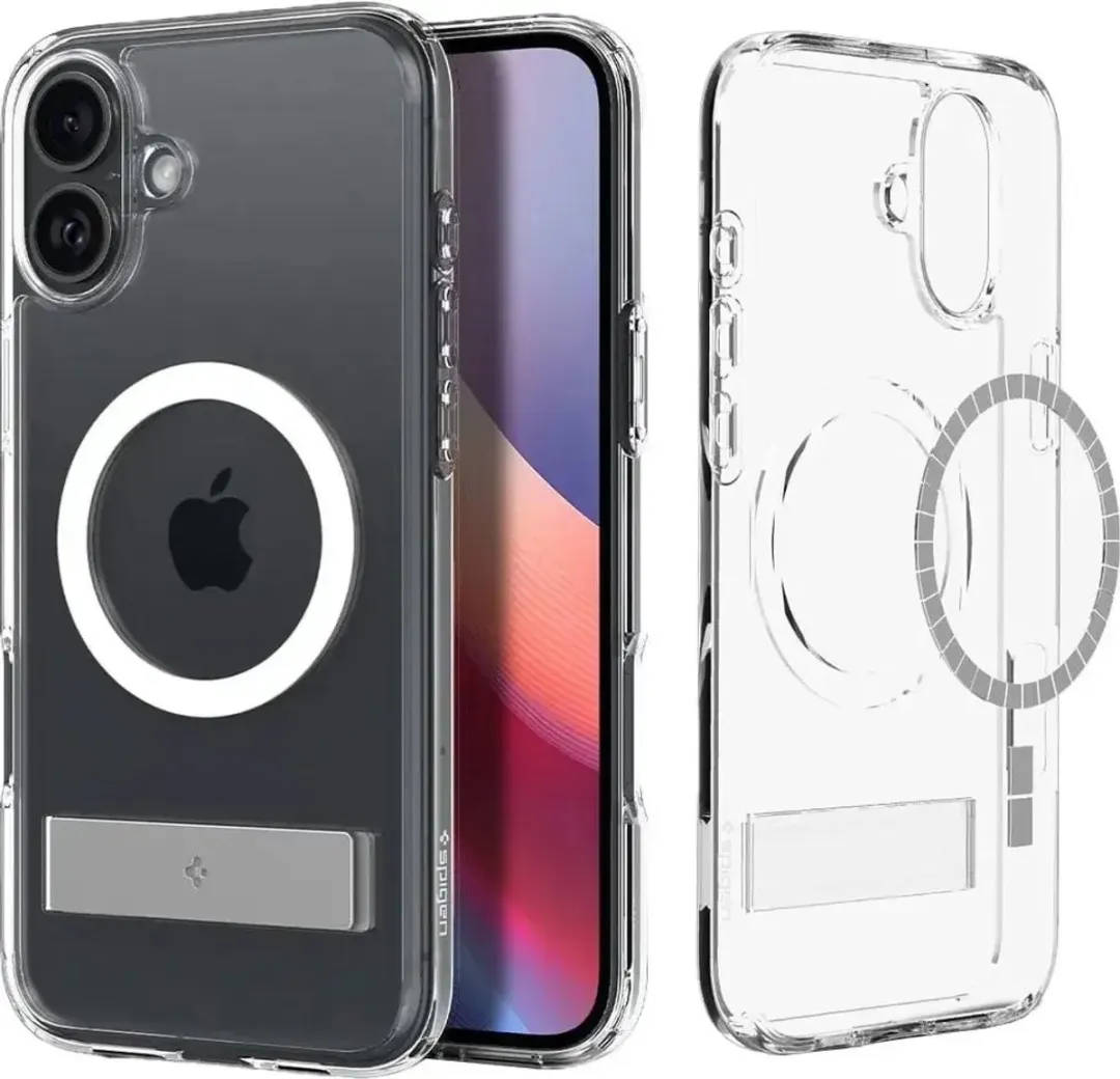 Spigen Slim Armor Essential S MagFit ACS08099 Hoesje - iPhone 16 Plus - Transparant