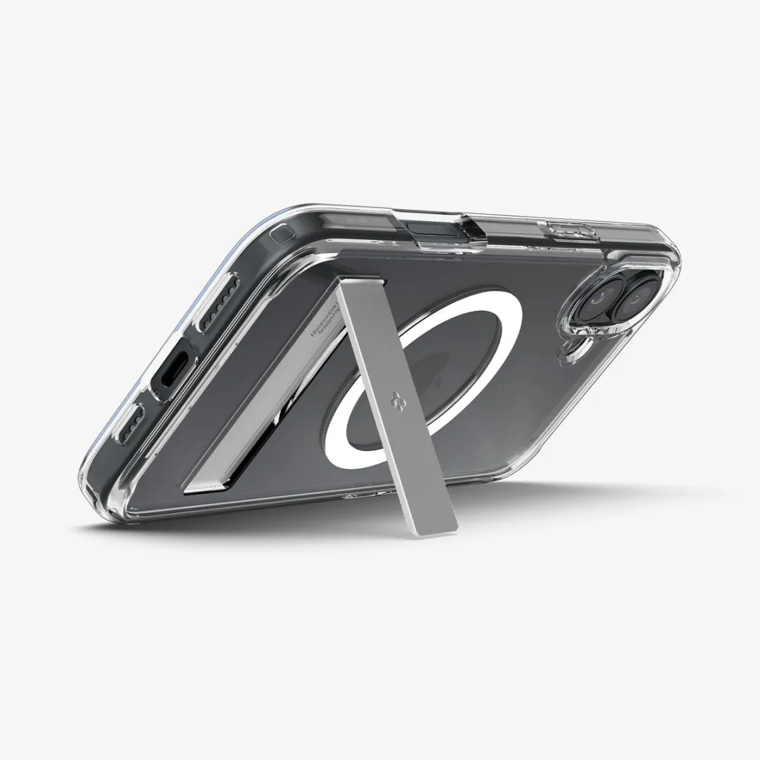 Spigen Slim Armor Essential S MagFit ACS08099 Hoesje - iPhone 16 Plus - Transparant