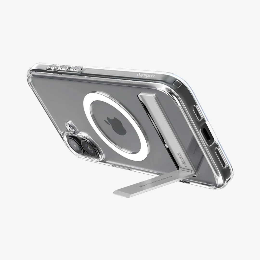 Spigen Slim Armor Essential S MagFit ACS08099 Hoesje - iPhone 16 Plus - Transparant
