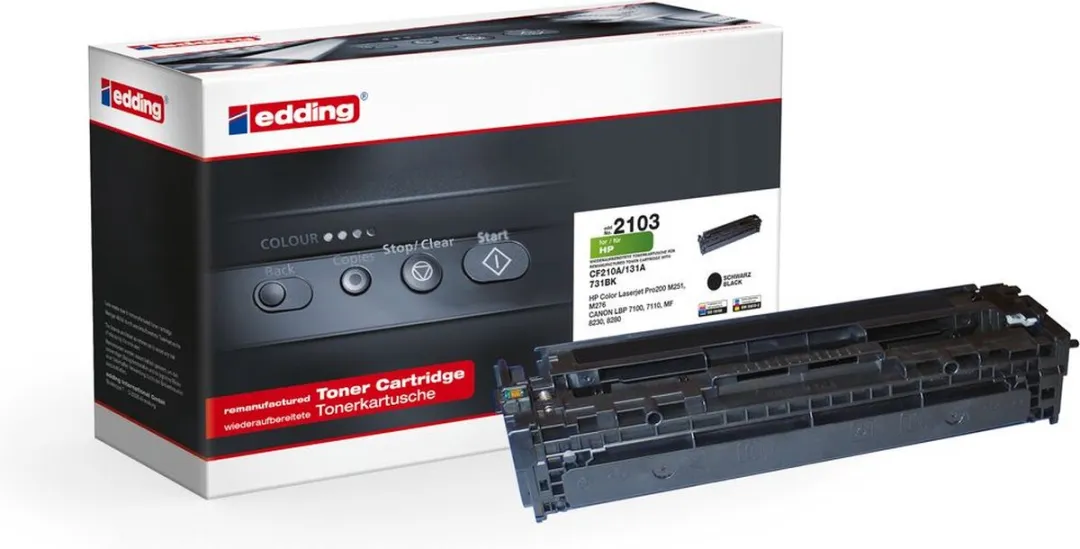 edding Toner 18-2103 Zwart - 1600 Pagina's - afbeelding 6 van 6