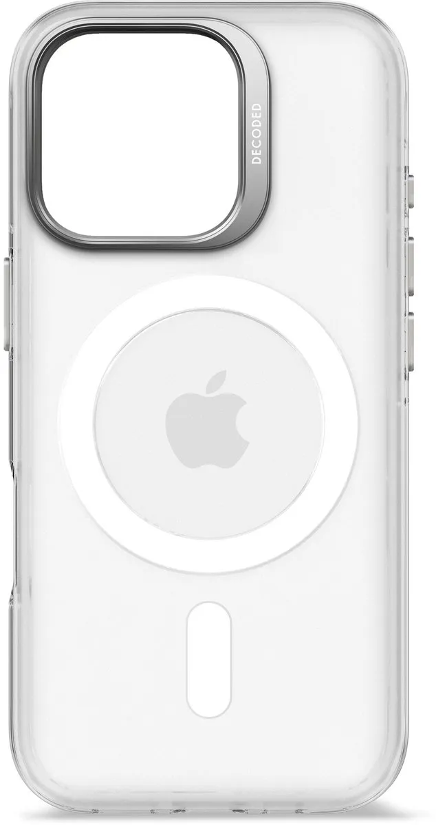 Decoded Clear Frosted Hoesje iPhone 16 Pro D25IPO16PBCT2FE - Wit