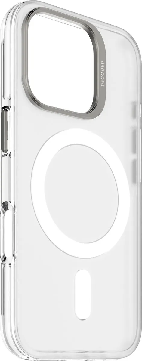 Decoded Clear Frosted Hoesje iPhone 16 Pro D25IPO16PBCT2FE - Wit