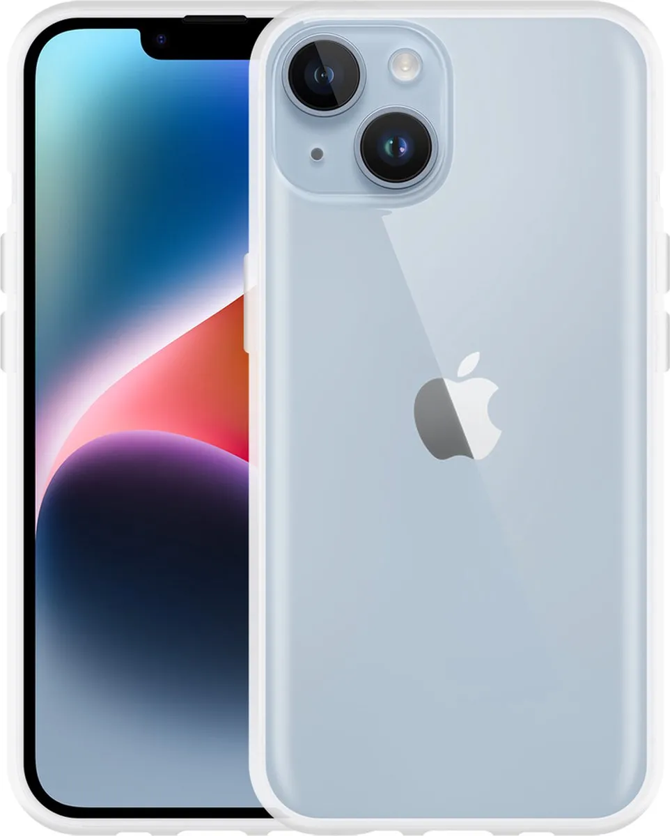 Just in Case Cazy iPhone 14 Siliconen Hoesje - Transparant - MPN 4575961